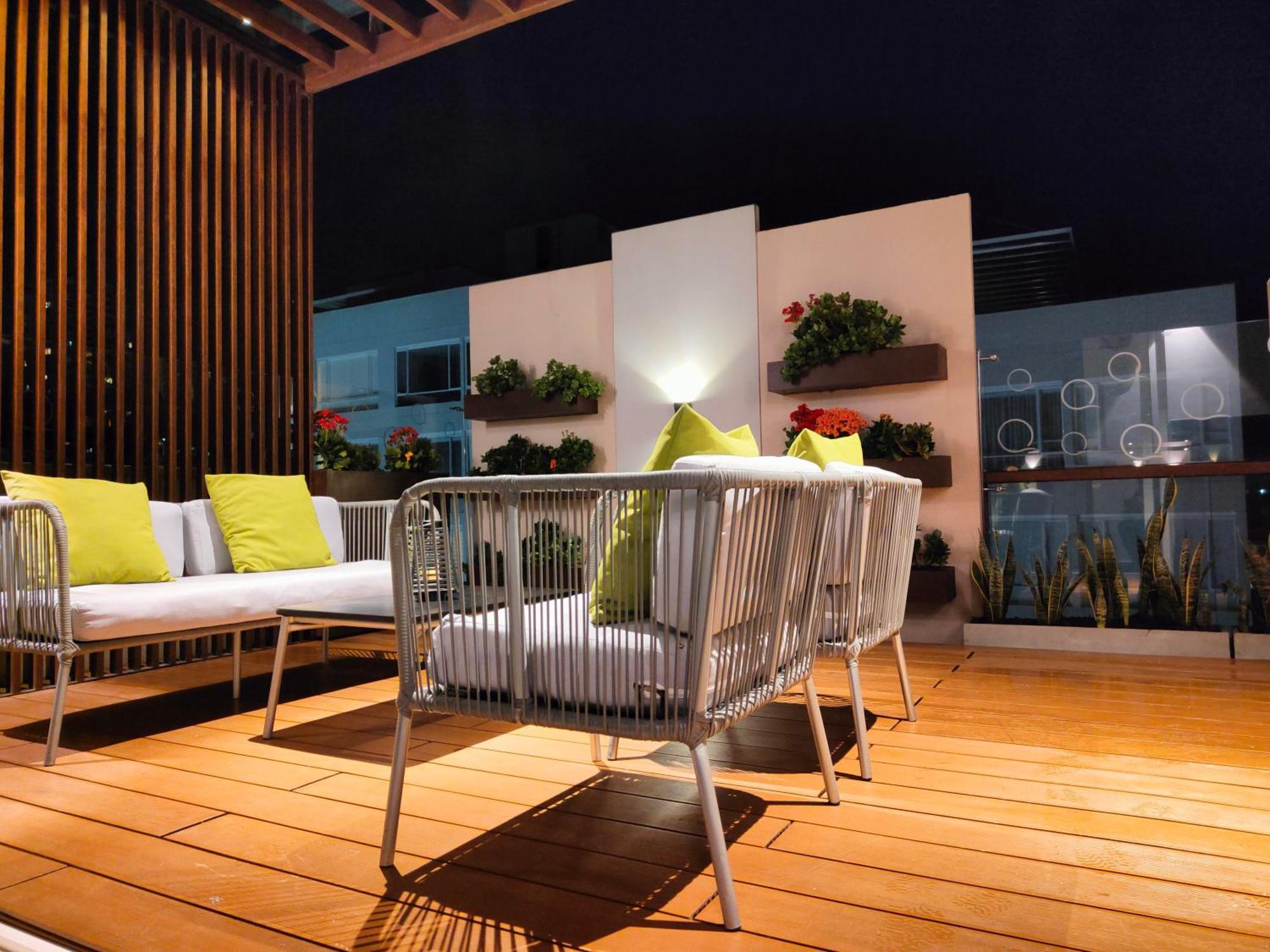 Quo Quality Hotel Manizales Εξωτερικό φωτογραφία A rooftop garden